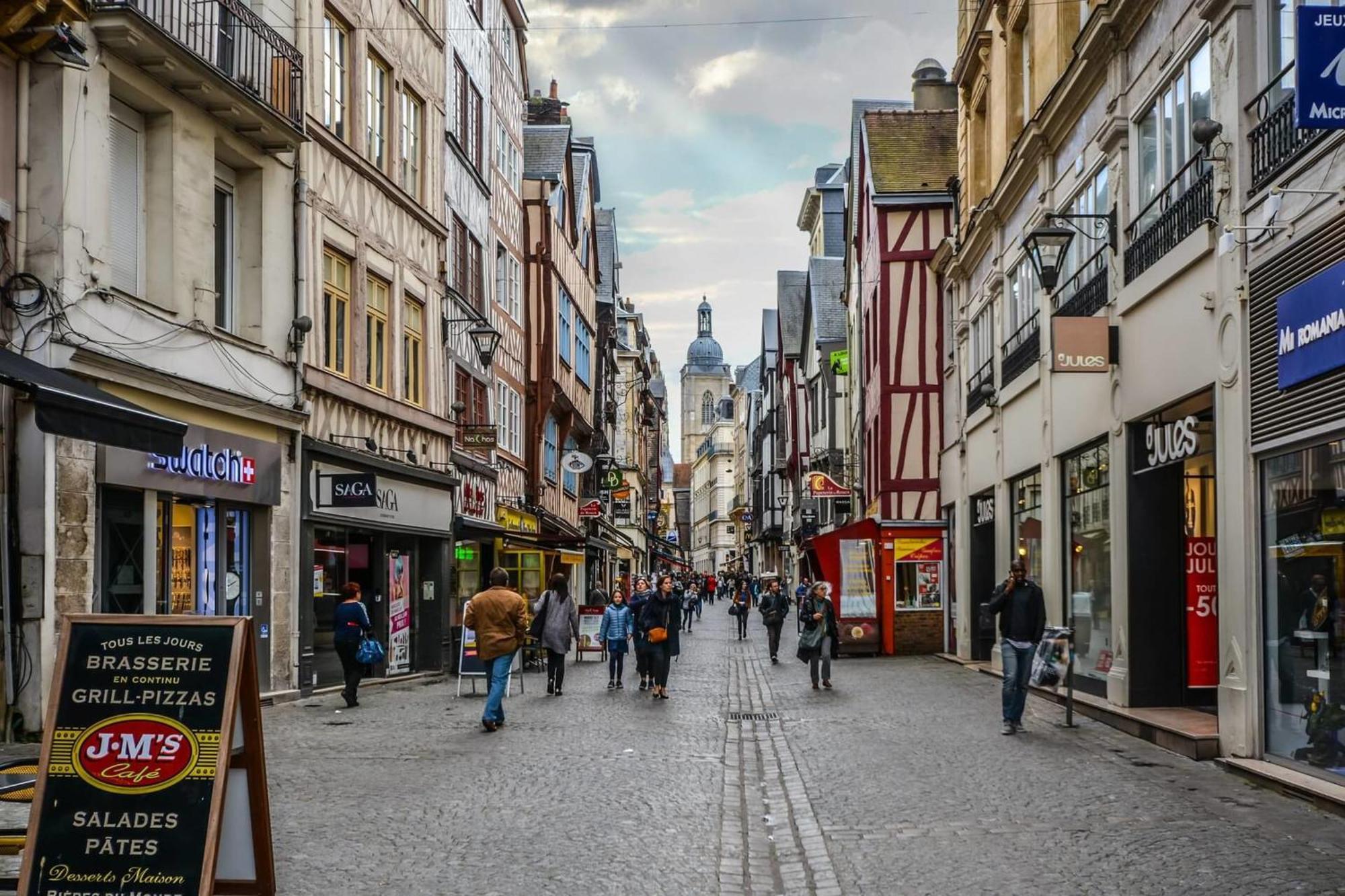 Les 3 Clochers - Cosy Et Confort - Hypercentre Rouen Esterno foto